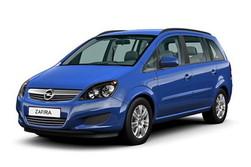 Opel Zafira MPV 2005-2006 integrované lyžiny